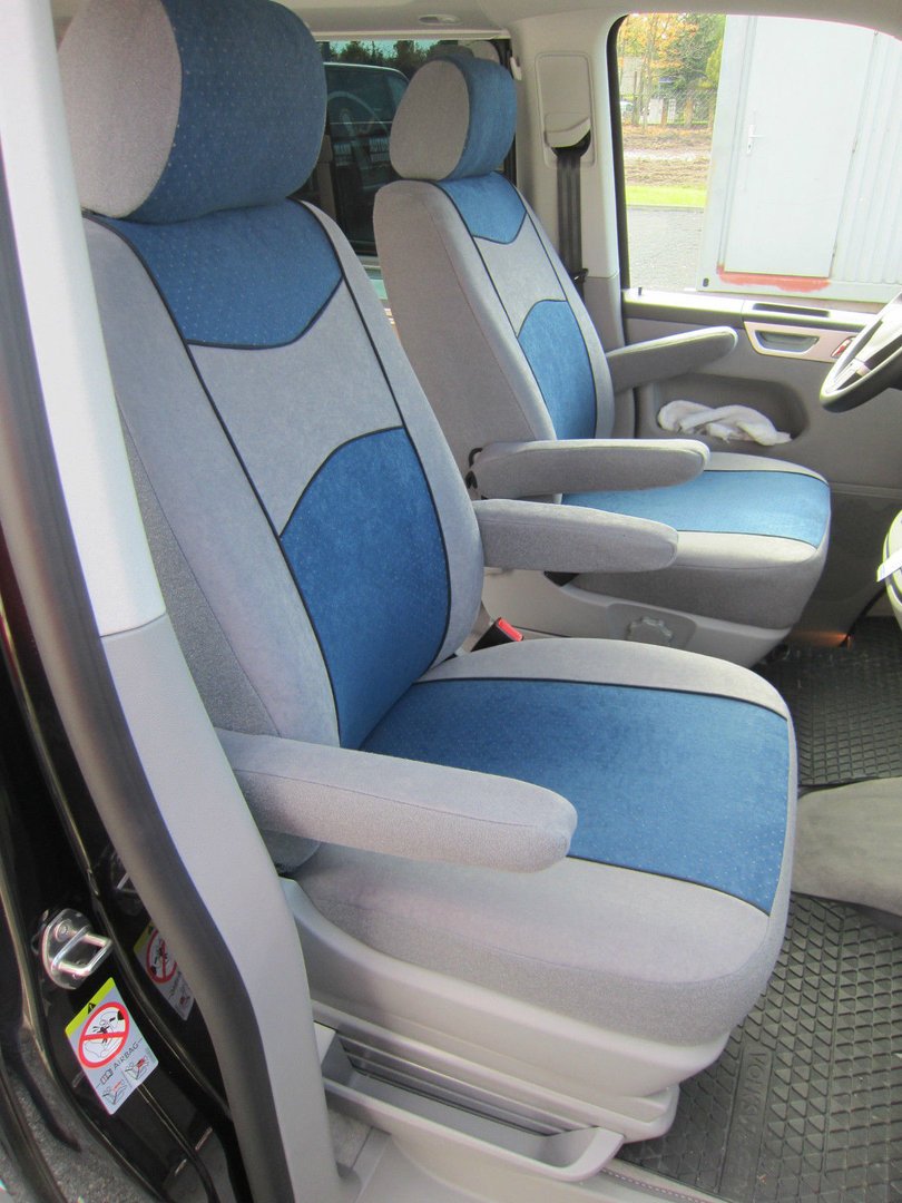 Autositzbezüge Beige 7-Sitze Transporter Schonbezüge Maß Sitzbezug